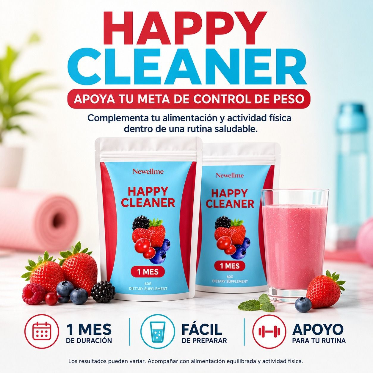 Happy cleaner DETOX para bajar de PESO. 2 x 1 !!